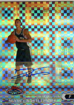 2007-08 Stadium Club Chrome Rookie X-Fractors Autographs #132 Marcus Williams C