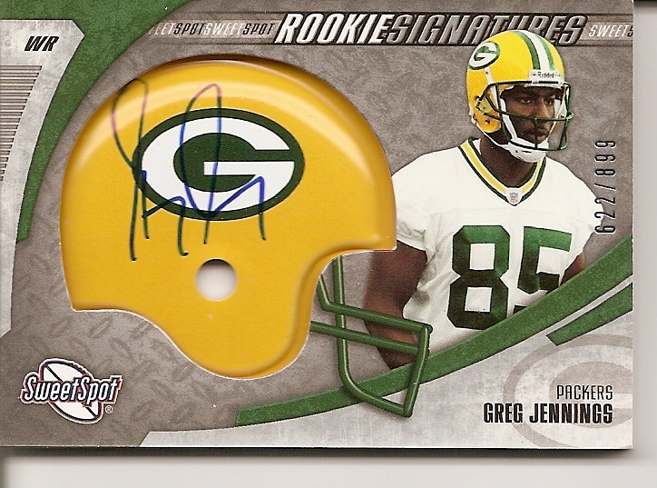 2006 Sweet Spot #235 Greg Jennings AU/899 RC
