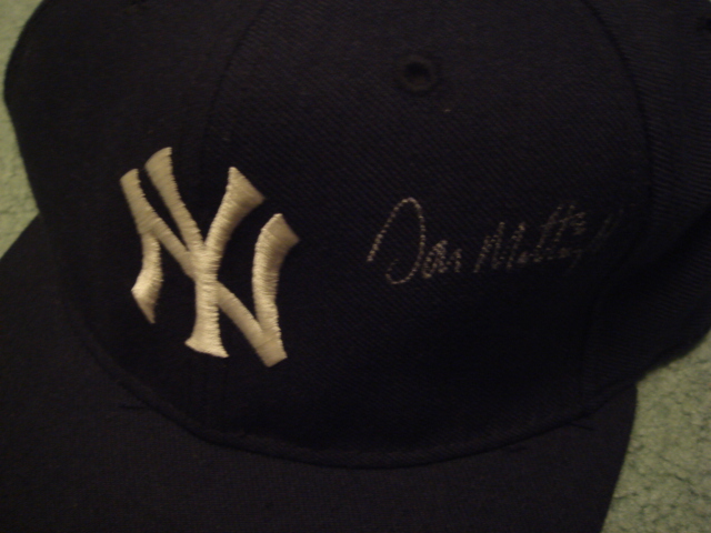 Don Mattingly Autographed New York Yankees Cap With PSA COA