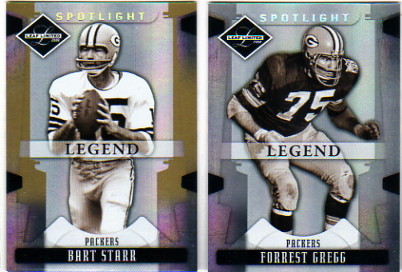 2008 Leaf Limited Gold Spotlight #102 Bart Starr
