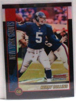 2002 Bowman Chrome Refractors #29 Kerry Collins