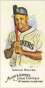 2008 Topps Allen and Ginter Mini #101 Adrian Beltre