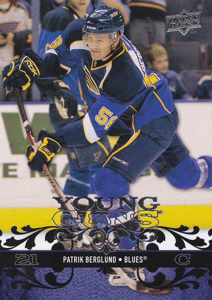 2008-09 Upper Deck #242 Patrik Berglund YG RC