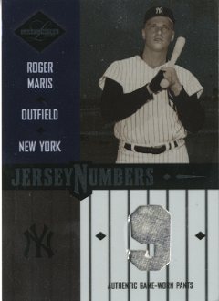 2003 Leaf Limited Jersey Numbers #22 Roger Maris Pants/10