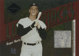 2003 Leaf Limited Lumberjacks Jersey Silver #13 Roger Maris Pants/5