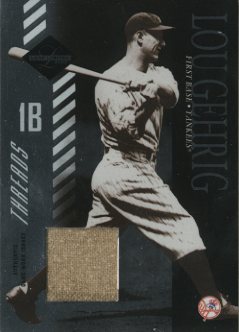 2003 Leaf Limited Threads #155 Lou Gehrig/5