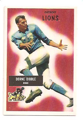 1955 Bowman #4 Dorne Dibble RC
