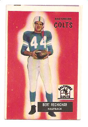 1955 Bowman #20 Bert Rechichar