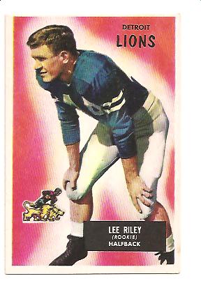 1955 Bowman #21 Lee Riley RC