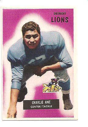 1955 Bowman #59 Charlie Ane RC