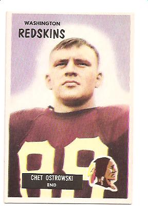 1955 Bowman #64 Chet Ostrowski