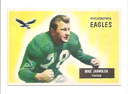 1955 Bowman #151 Mike Jarmoluk RC