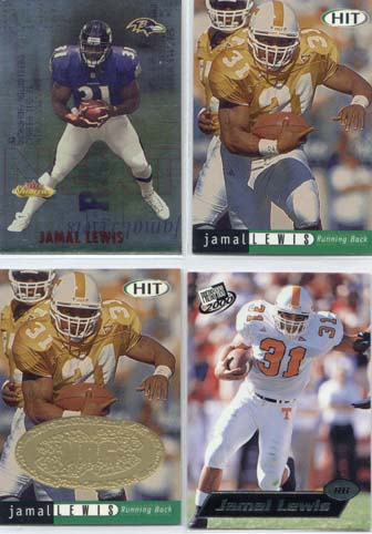 Jamal Lewis, 2000 Sage Hit NRG Card #31