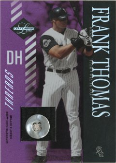 2003 Leaf Limited Threads Button #67 Frank Thomas Arms