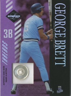 2003 Leaf Limited Threads Button #168 George Brett