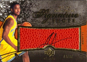 2007-08 Sweet Shot Signature Shots #HA Hilton Armstrong/195