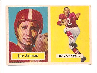 1957 Topps #66 Joe Arenas