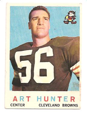 1959 Topps #92 Art Hunter
