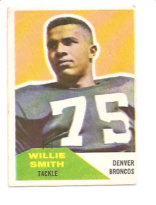 1960 Fleer #47 Willie Smith RC