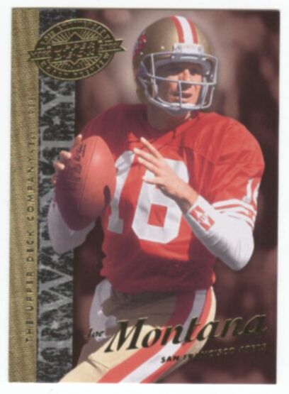 2008 Upper Deck 20th Anniversary Football Joe Montana