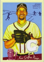 2008 Upper Deck Goudey Memorabilia #SM John Smoltz