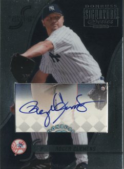 2003 Donruss Signature Cuts #66 Roger Clemens/9