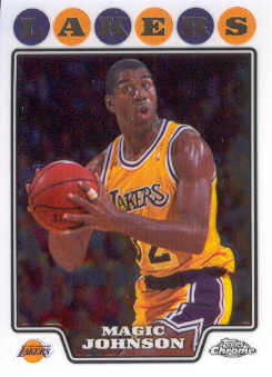 2008-09 Topps Chrome #171 Magic Johnson