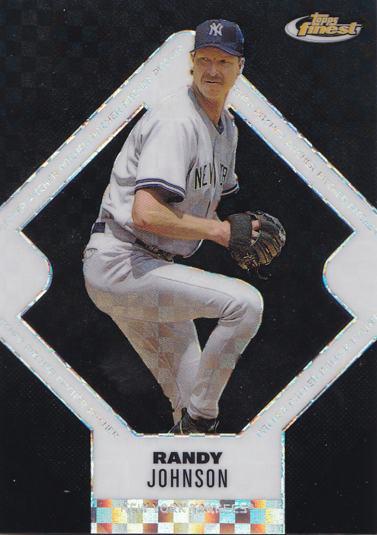 2006 Finest X-Fractors Black #86 Randy Johnson