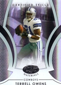 2007 Leaf Certified Materials Certified Skills Mirror #19 Terrell Owens