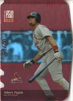 2003 Donruss Elite Status #162 Albert Pujols/5
