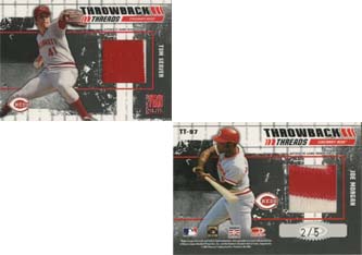 2003 Donruss Elite Throwback Threads Prime #97 Tom Seaver/Joe Morgan