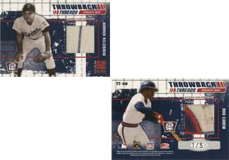 2003 Donruss Elite Throwback Threads Prime #98 Harmon Killebrew/Rod Carew