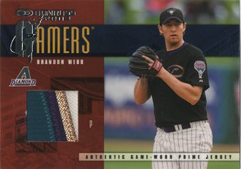 2003 Donruss Gamers Rewards #18 Brandon Webb