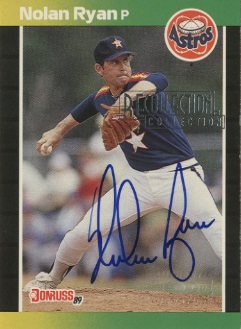 2003 Donruss Recollection Autographs #226 Nolan Ryan 89/6