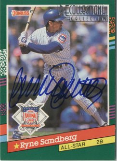 2003 Donruss Recollection Autographs #239 Ryne Sandberg 91 AS/3