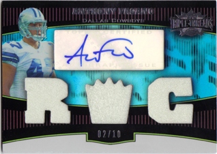 2006 Topps Triple Threads Sapphire #134 Anthony Fasano JSY AU