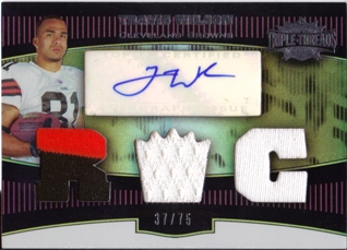 2006 Topps Triple Threads Sepia #115 Travis Wilson JSY AU