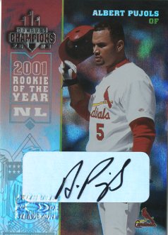 2003 Donruss Champions Autographs #241 Albert Pujols/10