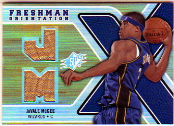 2008-09 SPx Freshman Orientation #FOJM Javale McGee