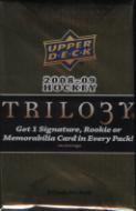 1 SEALED PACK : 2008-09 (2009) Upper Deck Trilogy Hockey Factory Sealed Hobby Pack - ( 1 Autograph or Memorabilia Card or #ed Rookie per Pack! )