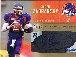 2007 SAGE HIT Autographs Gold #45 Jared Zabransky