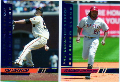 2008 Stadium Club Photographer's Proof Blue #2 Tim Lincecum