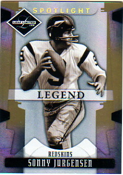 2008 Leaf Limited Gold Spotlight #181 Sonny Jurgensen