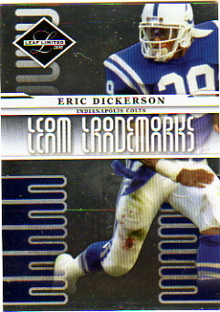 2008 Leaf Limited Team Trademarks #8 Eric Dickerson