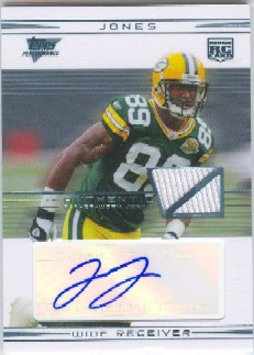 2007 Topps Performance Rookie Autographed Relics #115 James Jones G