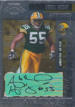 2006 Playoff Contenders #234 Abdul Hodge AU RC