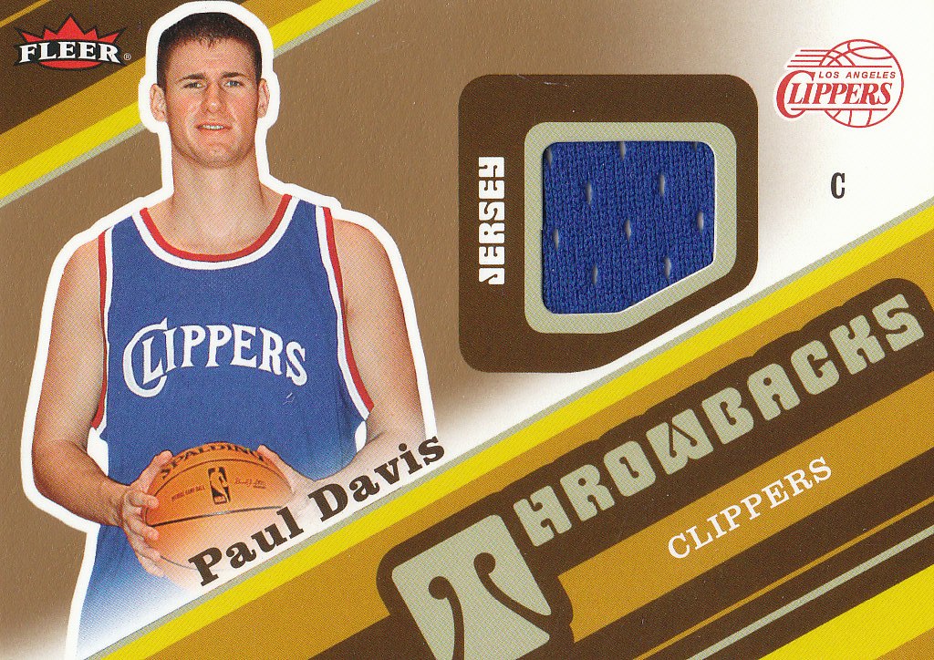 2006-07 Fleer Throwbacks #PD Paul Davis