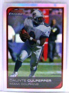 2006 Bowman Chrome Refractors #138 Daunte Culpepper
