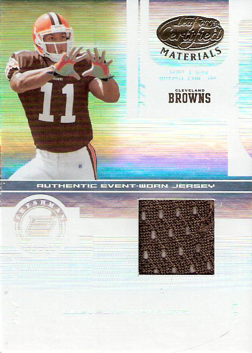 2004 Leaf Certified Materials #211 Kellen Winslow JSY RC