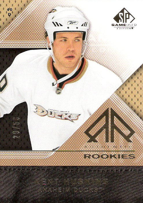 2007-08 SP Game Used Gold #190 Kent Huskins